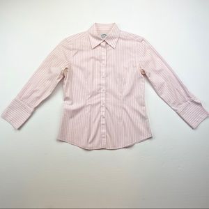 Brooks Brothers Fitted Non Iron Shirt Size 0P